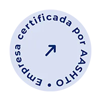 Empresa certificada por AASHTO